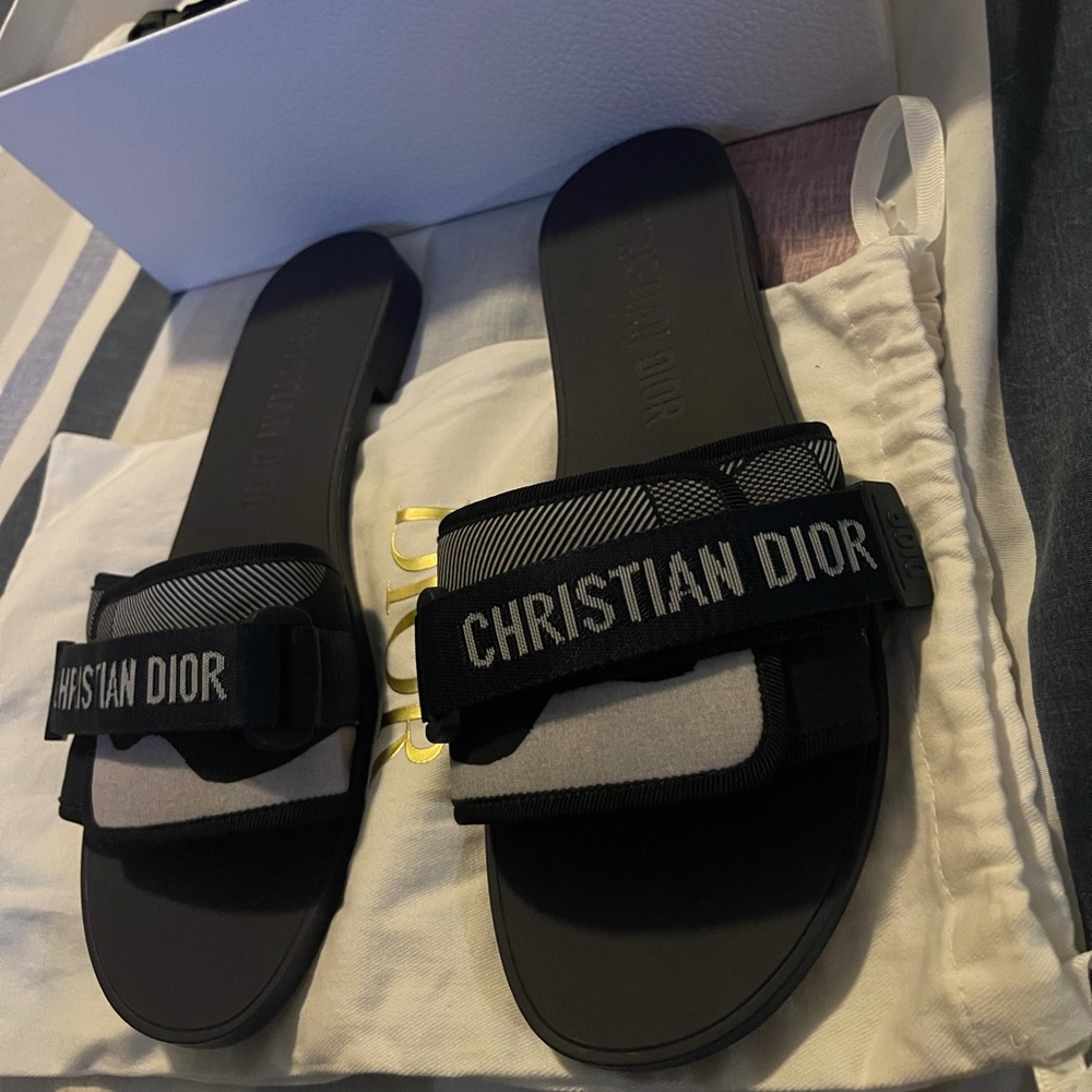 Christian Dior slides